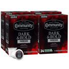 Cápsulas de Café Community Coffee Espresso Dark Bold 96 un.