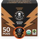 Cápsulas de Café Death Wish Tostado Medio, Paquete de 50