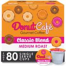 Cápsulas de Café Donut Café Classic Blend Torra Média 80 Unidades