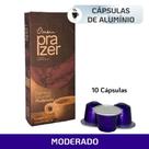 Cápsulas de Café Espresso Gourmet Moderado 10un - O Meu Prazer - Compatíveis com Nespresso