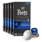 Cápsulas de café expresso Peet's Coffee Decaf Ristretto 50 unidades