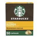 Cápsulas de café expresso Starbucks Blonde Roast Nespresso Vertuo 50 quilates