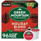 Cápsulas de Café Green Mountain Holiday Blend Torra Média 96 un.