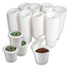 Cápsulas de café iFillCup Pods-48 verdes para cervejeiros Keurig