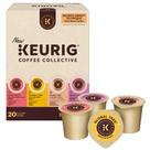 Cápsulas de Café Keurig Coffee Collective Pacote Variado com 20 Unidades