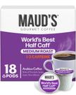 Cápsulas de café MAUD'S Half Caff torra média 18 un. Cápsulas de café MAUD'S Half Caff torra média 18 un.