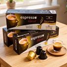 Cápsulas de Café Para Cafeteira Nespresso Espresso Blend Kit 30 Cápsulas Sabor Gourmet 3 Caixas Cápsulas de Café Para Cafeteira Nespresso Espresso Blend Kit 30 Cápsulas Sabor Gourmet 3 Caixas