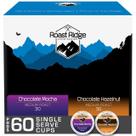 Cápsulas de Café Roast Ridge Torra Média Saborizadas Variedade 60 un.