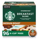 Cápsulas de Café Starbucks Breakfast Blend Tostado Medio 96 K-Cups