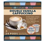 Cápsulas de Cappuccino Keurig Double Donut Double Vanilla - 24 Xícaras