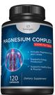Cápsulas de citrato de magnésio Sunergetic 500mg 120 Vegetais