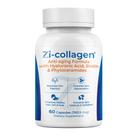 Cápsulas de colágeno Zivere Zi-Collagen com fitoceramidas e biotina