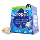 Cápsulas de detergente para a roupa eliminam odores e mancham, de base biológica (32 unidades)