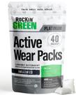 Cápsulas de detergente para roupa Rockin' Green Active Wear 40 cápsulas Cápsulas de detergente para roupa Rockin' Green Active Wear 40 cápsulas