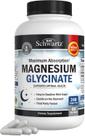 Cápsulas de glicinato de magnésio BioSchwartz 500 mg (240 cápsulas)