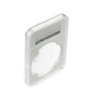Cápsulas de moedas, plástico transparente, suporte de armazenamento de moedas de 40 mm
