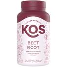 Cápsulas de raiz de beterraba KOS Organic 1500mg - 180 cápsulas