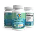 Cápsulas de Sea Moss YEMAYA Orgânico com Bladderwrack e Burdock 60 cápsulas Cápsulas de Sea Moss YEMAYA Orgânico com Bladderwrack e Burdock 60 cápsulas