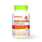 Cápsulas de vitamina C NutriBiotic Ascorbato de Sódio 100 Ct