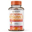Cápsulas de vitamina C Wholesome Wellness 1500 mg (200 comprimidos)