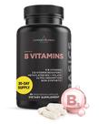 Cápsulas do complexo de vitamina B Livingood Daily 30 cápsulas