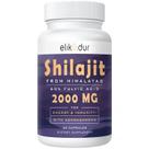 Cápsulas Elikadur Shilajit 2000mg Himalayan Organic 60 unidades