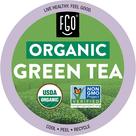 Cápsulas FGO de Té Verde Orgánico para Keurig, Paquete de 24