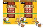 Cápsulas K-Cup de Té Twinings Earl Grey Descafeinado, Paquete de 48