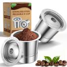 Cápsulas K reutilizáveis NUKALO em aço inoxidável para Keurig 1.0