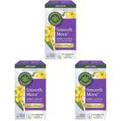 Cápsulas laxantes, medicamentos tradicionais, Smooth Move, 50x3