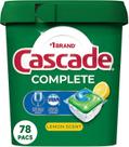Cápsulas para Lava-Louças Cascade Complete - 78 Comprimidos com Aroma de Limão Cápsulas para Lava-Louças Cascade Complete - 78 Comprimidos com Aroma de Limão