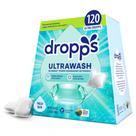 Cápsulas para lava-louças Dropps UltraWash Fresh Rain (120 unidades)