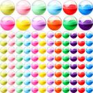 Cápsulas para máquinas de venda automática MiniInflat 120 unidades de plástico de 5 cm