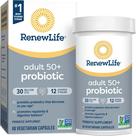 Cápsulas probióticas Renew Life Adult 50+ 30 bilhões de CFU 60 ct
