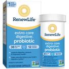 Cápsulas probióticas Renew Life Extra Care Digestive 30ct