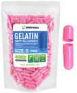 Cápsulas Vazias XPRS Nutra Tamanho 0 - 100 Unidades (Gelatina Rosa)