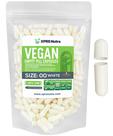 Cápsulas vazias XPRS Nutra tamanho 00 - 100 cápsulas veganas