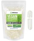 Cápsulas vazias XPRS Nutra tamanho 2 - 500 cápsulas veganas transparentes