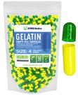 Cápsulas vazias XPRS Nutra tamanho 4 de gelatina 500 unidades verde/amarela Cápsulas vazias XPRS Nutra tamanho 4 de gelatina 500 unidades verde/amarela