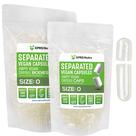 Cápsulas vazias XPRS Nutra Vegan tamanho 0 - 500 unidades Cápsulas vazias XPRS Nutra Vegan tamanho 0 - 500 unidades