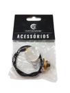 Captador de Contato Standard Passivo Custom Sound CCP 25S BK