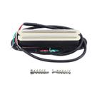 Captador De Guitarra Elétrica Cerâmico Amarelo Creme, Humbucker De Bobina Simples Com Trilhos Duplos Captador De Guitarra Elétrica Cerâmico Amarelo Creme, Humbucker De Bobina Simples Com Trilhos Duplos