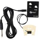 Captador para violino 4/4 com cavalete integrado