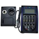 Captador pre equalizador e afinador custom sound ceq-5 black