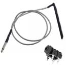 Captador violao piezo rastilho + jack p10 Captador violao piezo rastilho + jack p10