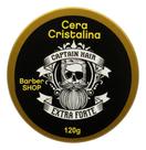 Captain Hair Cera Modeladora Cristalina Extra Forte 120g