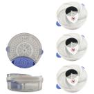 Captura Moscas Kit 3 Uni Pega Prende Inseto Varejeira Mosquito Pernilongos USB Gaiola Portatil Reutilzavel