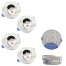 Captura Prende Moscas Kit 4 Uni Captura Insetos Varejeira Mosquito Pernilongos USB Gaiola Reutilzavel Portatil