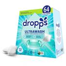 Cápulas para lava-louças Dropps UltraWash Fresh Rain (64 cápsulas)