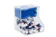Cápulas para lava-louças e porta-esponjas InEvibe Acrylic 2 compartimentos